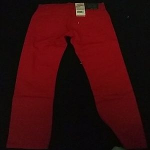 Red Levis never worn